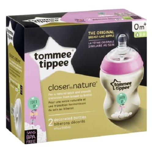 Two Pack 260ml Bottles - Decorated