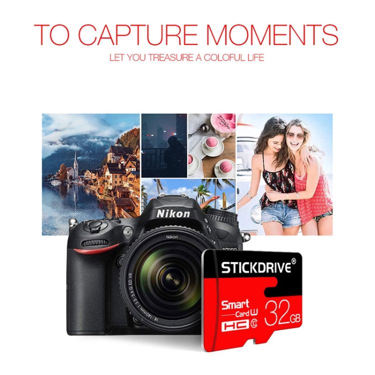 Stickdrive 64GB Class 10 Micro SD(TF) Memory Card