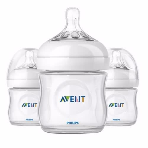 Natural Bottles 120ml - 3 Count