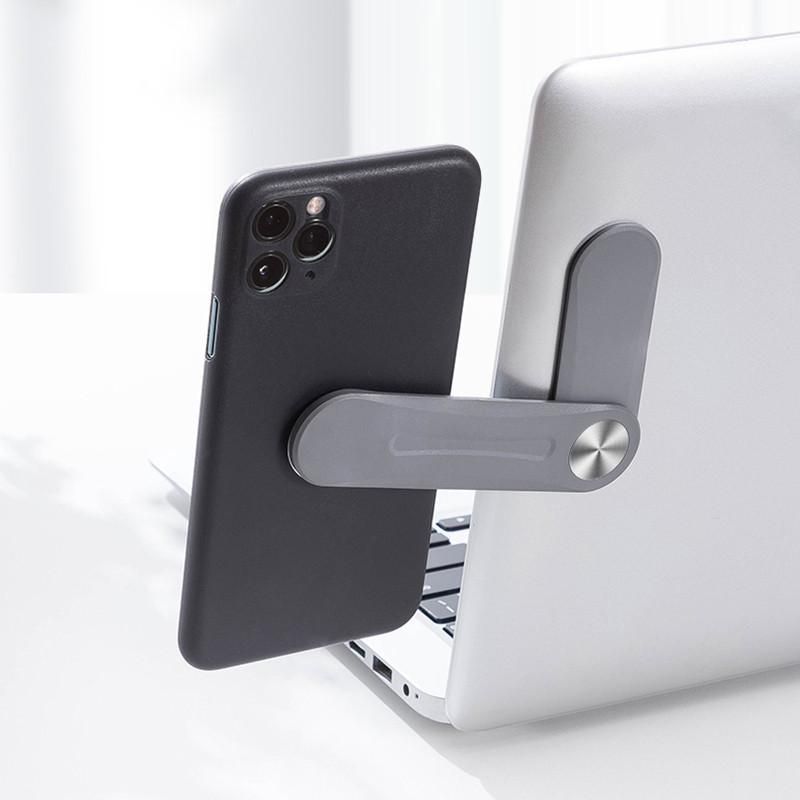 Laptop Screen Support Holder Dual Monitor Display Clip Adjustable Phone Stand Laptop Side Mount Connect Tablet Bracket
