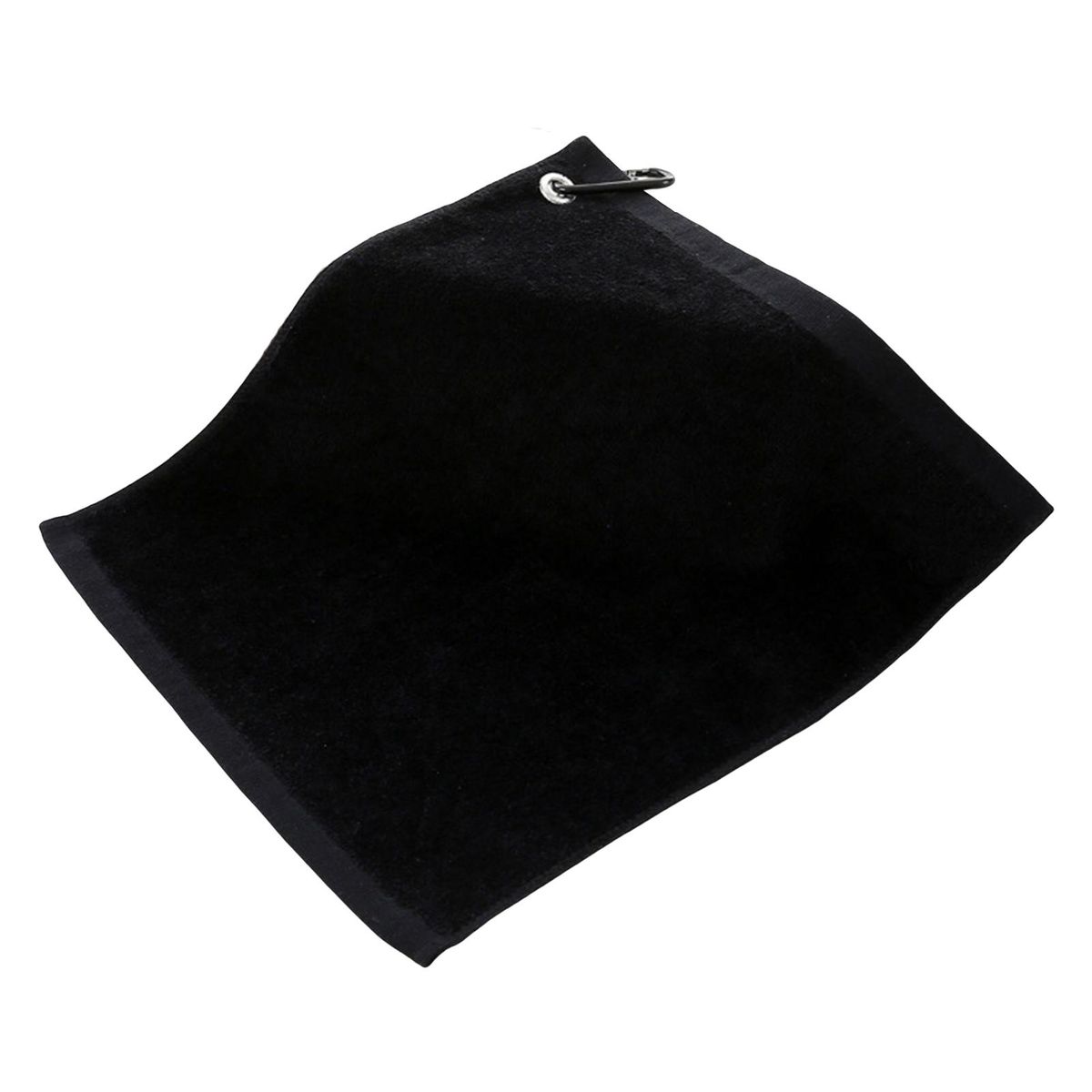 Golf Cleaning Towel Microfiber Water Absorption Small Gym Towel Black