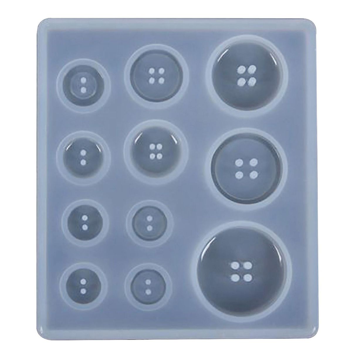 DIY Silicone Mold Resin Button Handmade Resin Mold with