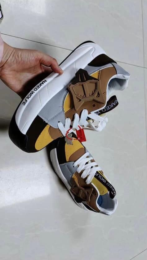 New NakedWolfe DESIGN High Fashion Sneaker