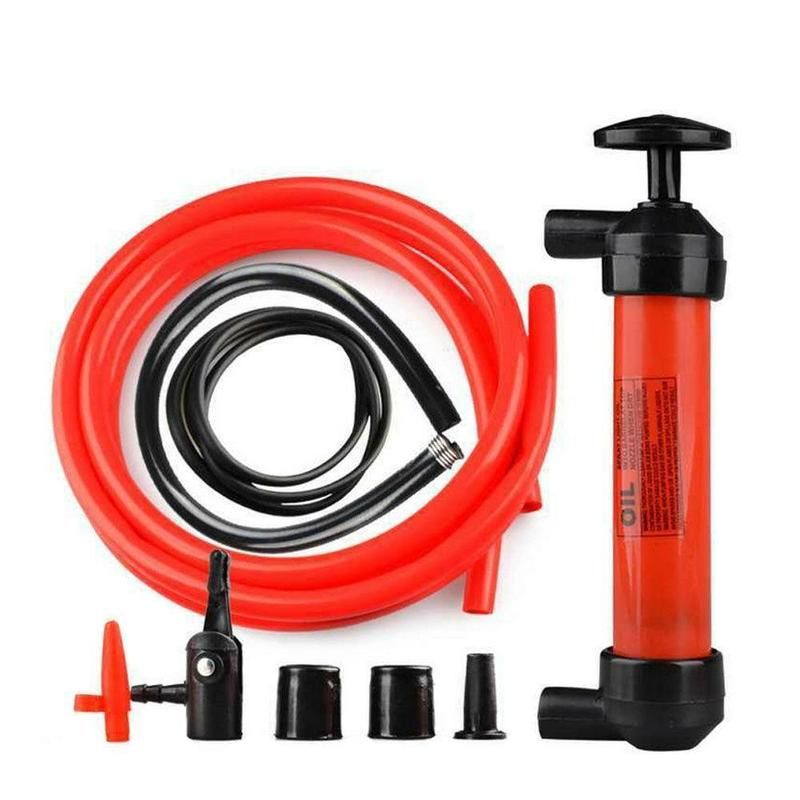 Pump Siphon Tube Car Hose Transfer Gas Sucker Fuel Extractor Pump Inflatable L4A9 A