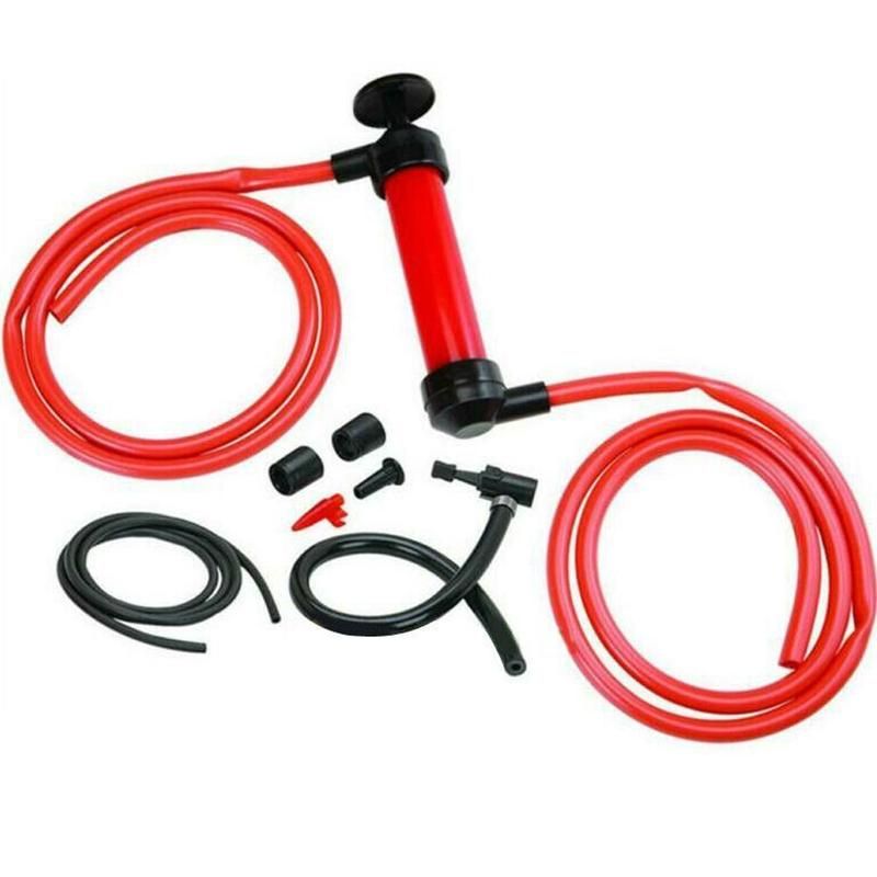 Pump Siphon Tube Car Hose Transfer Gas Sucker Fuel Extractor Pump Inflatable L4A9 A