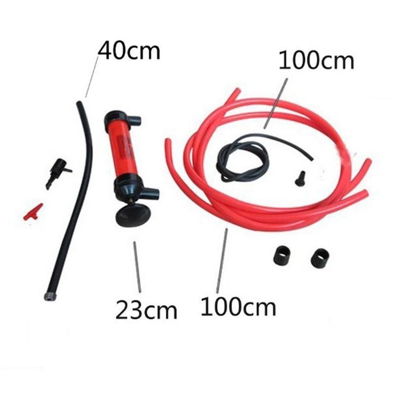 Pump Siphon Tube Car Hose Transfer Gas Sucker Fuel Extractor Pump Inflatable L4A9 A