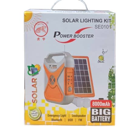 Multi-functional Solar Led Lighting & Music System With Fm Radio/blutooth/usb/sd Card/mp3