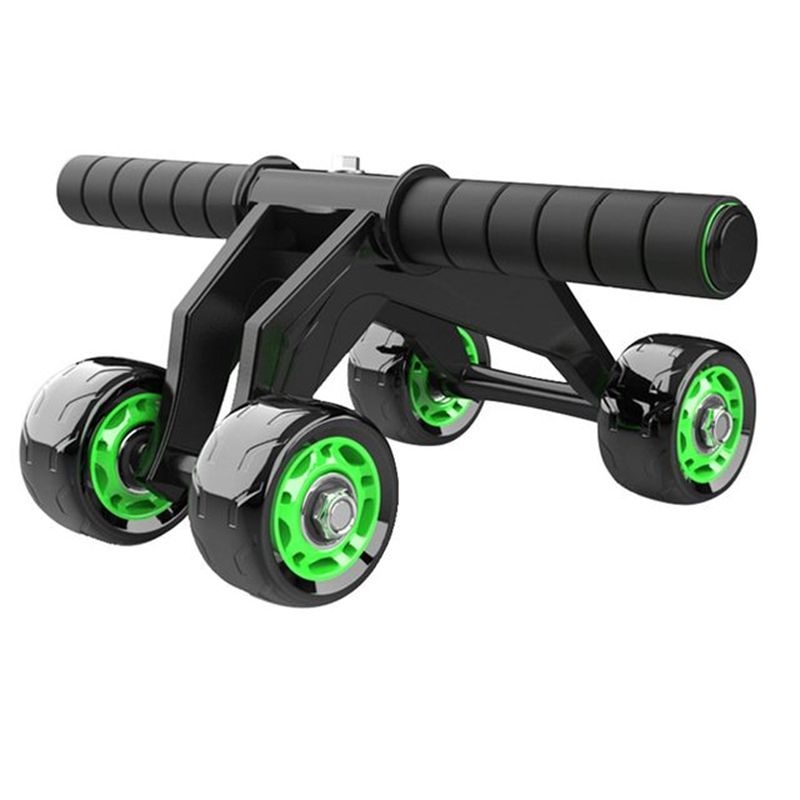 Four Wheeled Abdominal Wheel Ab Roller Fitness Equipment