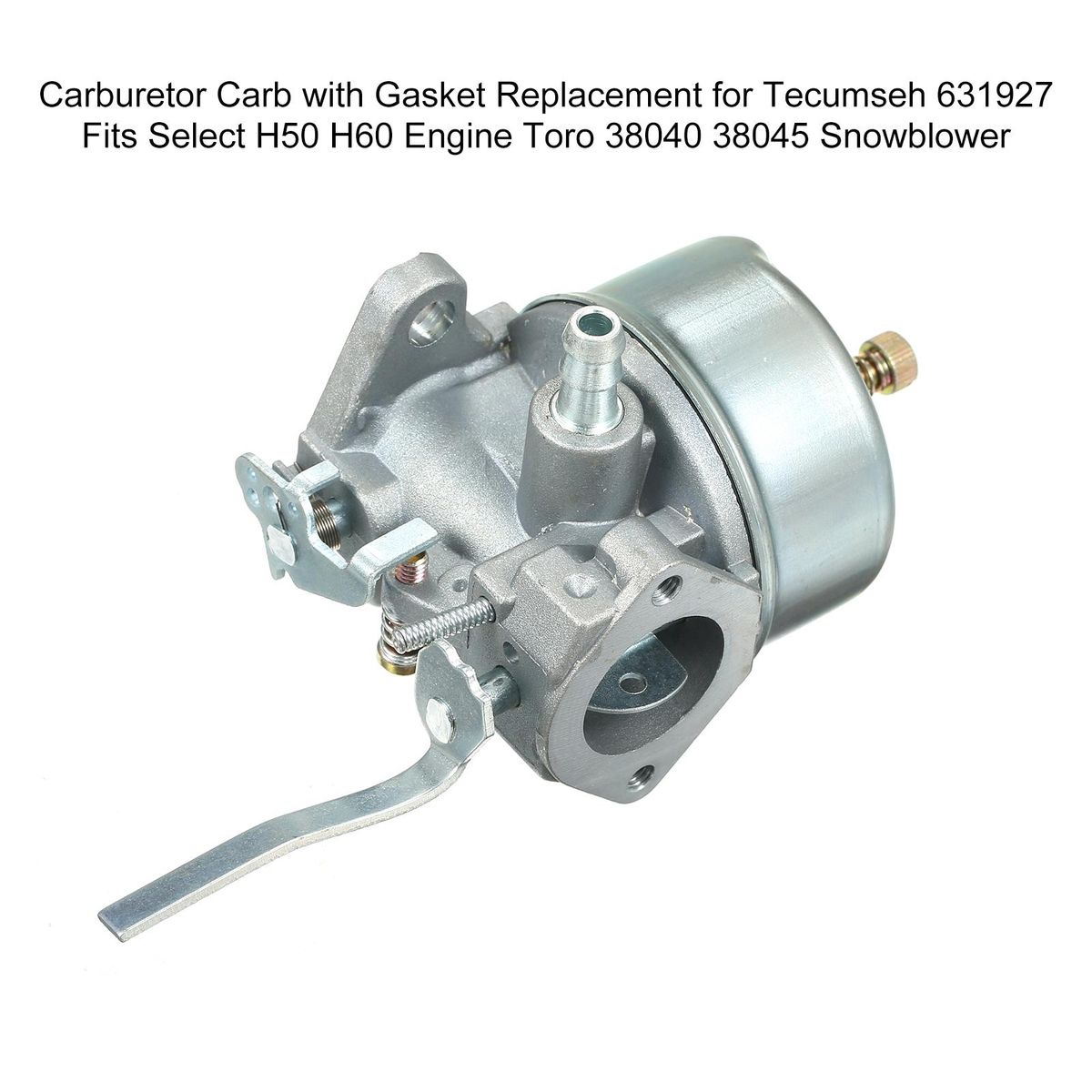 Carburetor Carb with Gasket Replacement for Tecumseh 631927 Fits Select H50 H60 Engine Toro 38040 38045 Snowblower
