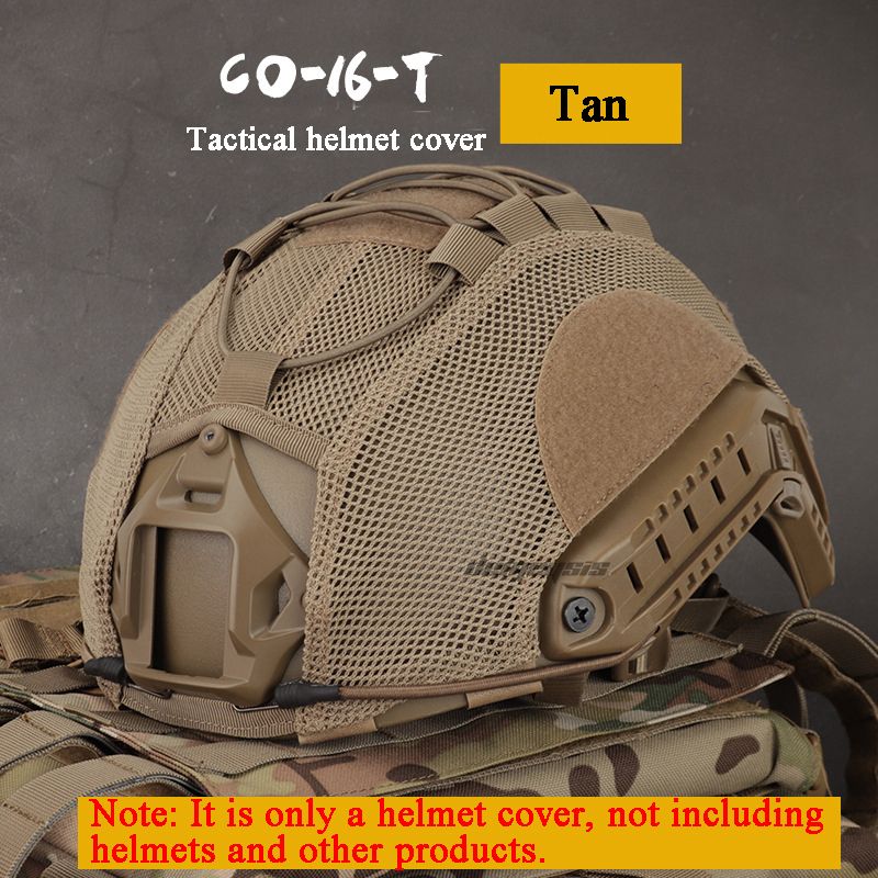 Military Airsoft Helmet Cover Tactical Fast Helmet Mesh