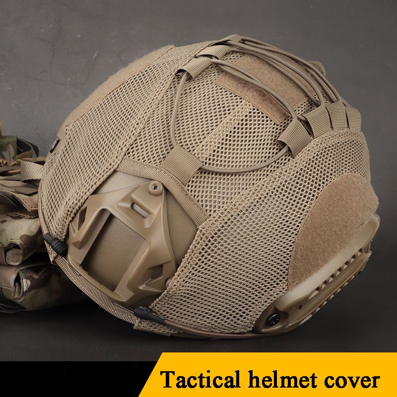 Military Airsoft Helmet Cover Tactical Fast Helmet Mesh
