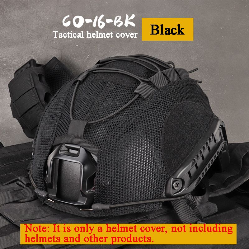 Military Airsoft Helmet Cover Tactical Fast Helmet Mesh