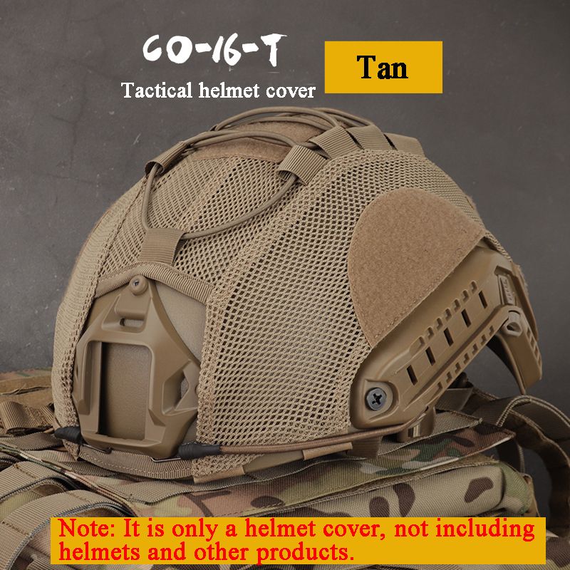 Military Airsoft Helmet Cover Tactical Fast Helmet Mesh