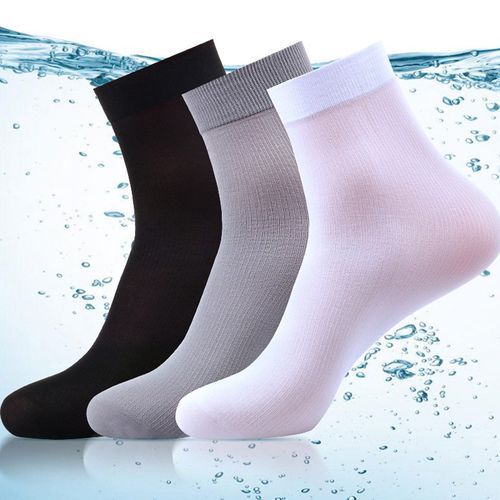 10Pairs Bamboo Men Ice Silk Socks Long Sock Summer Sports