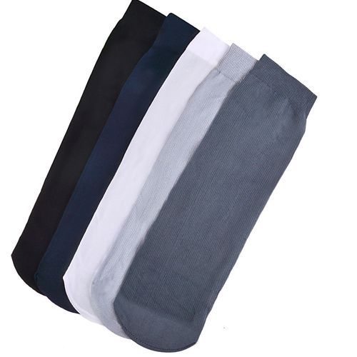 10Pairs Bamboo Men Ice Silk Socks Long Sock Summer Sports