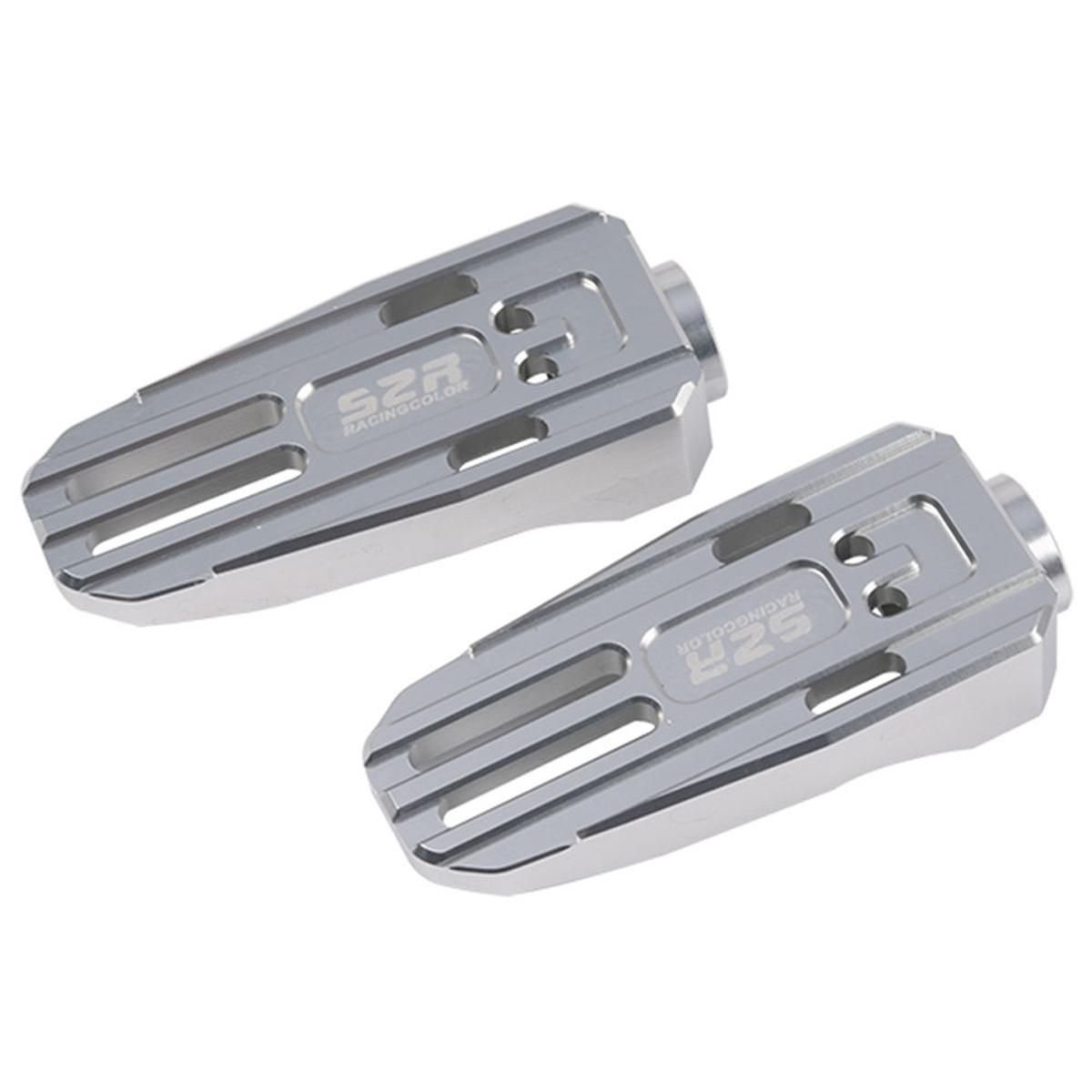 For Super SOCO TC TS Lite Pro TS 1200R TSX Motorcycle Widen Front Footrest Foot Rests Footpeg Foot Pegs Pedal Black