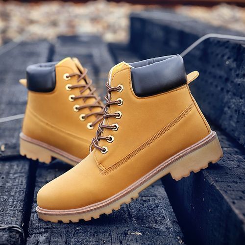 Men's Fashion High Top Work Boots