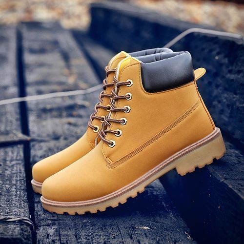 Men's Fashion High Top Work Boots