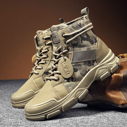 Men Outdoor Martin Boots Casual Ankle Boots