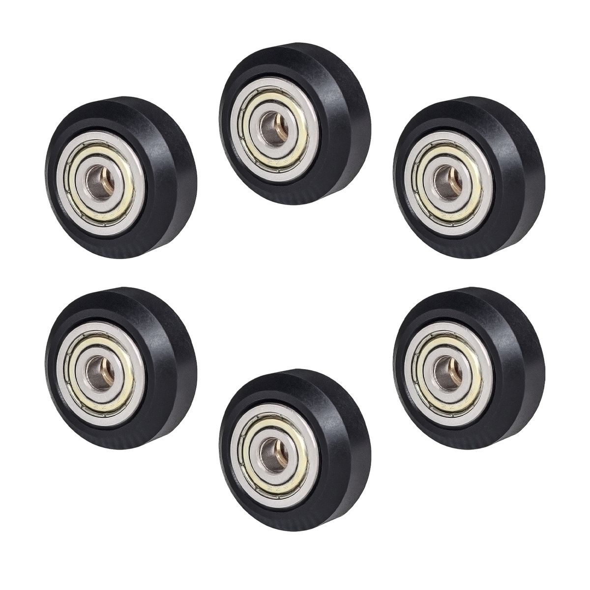 6pcs 3D Printer Parts POM Pulley Wheel 625zz Idler Pulley