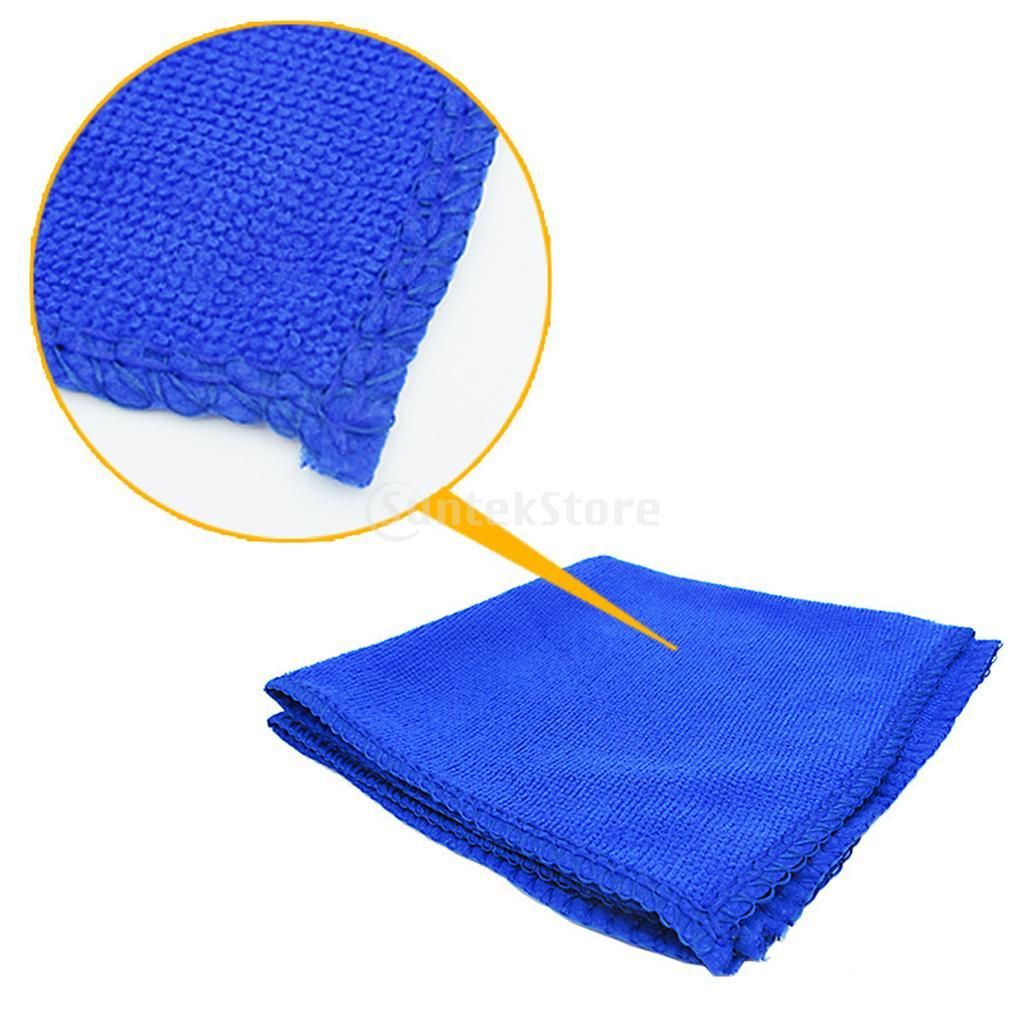 2xBlue Car Cleaning Towel Microfiber Car Cleaning Towel