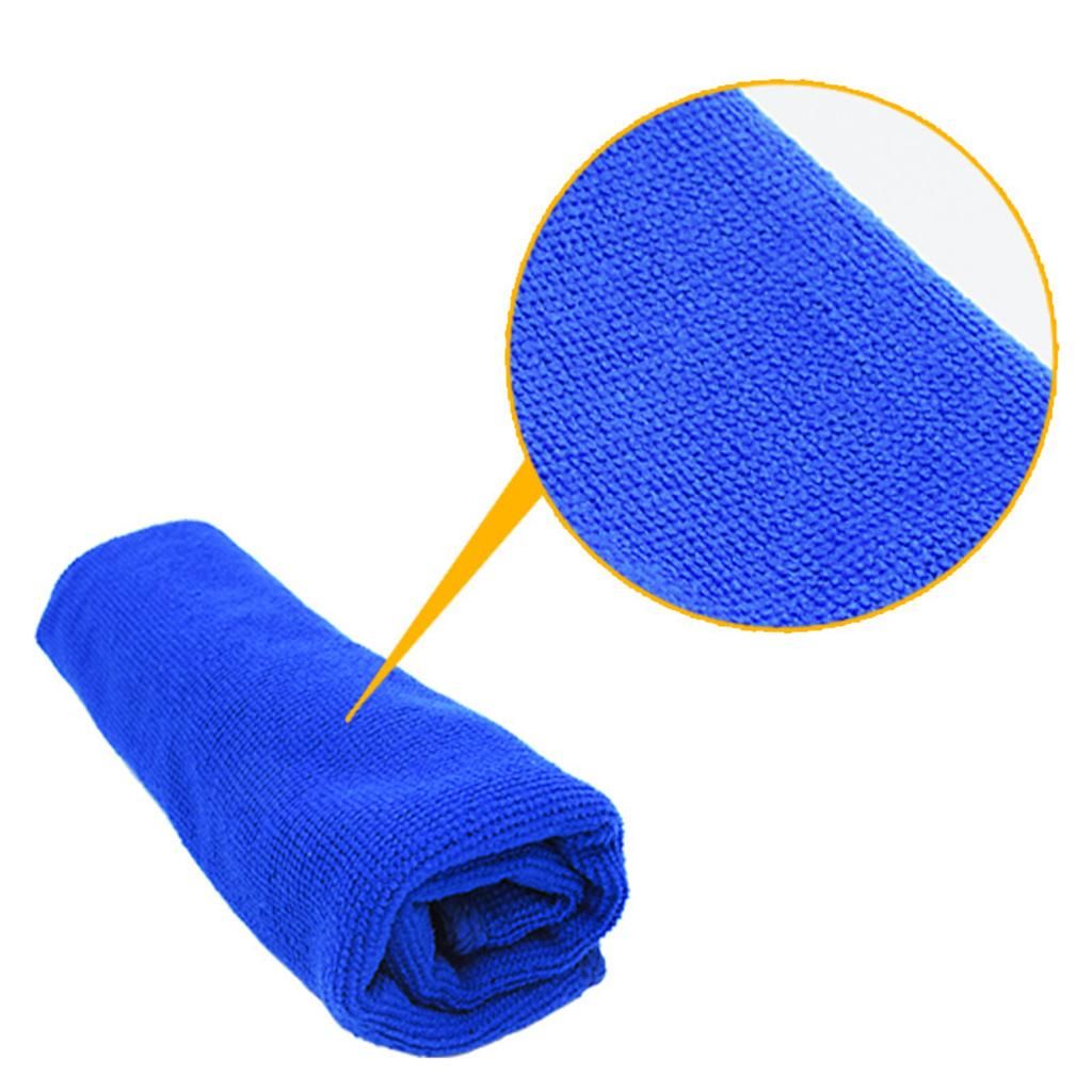 2xBlue Car Cleaning Towel Microfiber Car Cleaning Towel