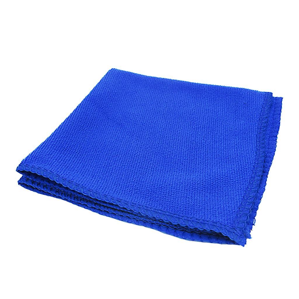 2xBlue Car Cleaning Towel Microfiber Car Cleaning Towel