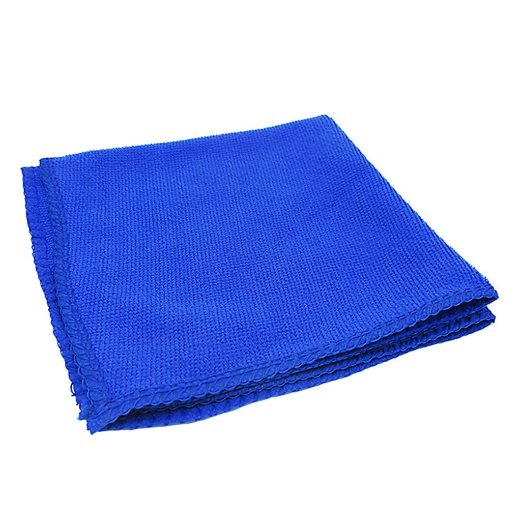 2xBlue Car Cleaning Towel Microfiber Car Cleaning Towel