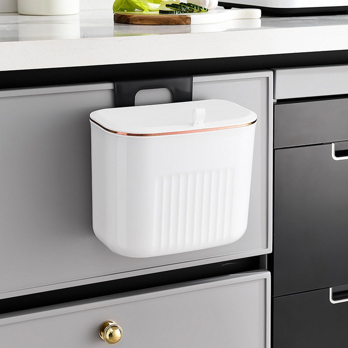 Storage Basket Bathroom Shower Laundry Storage Basket White