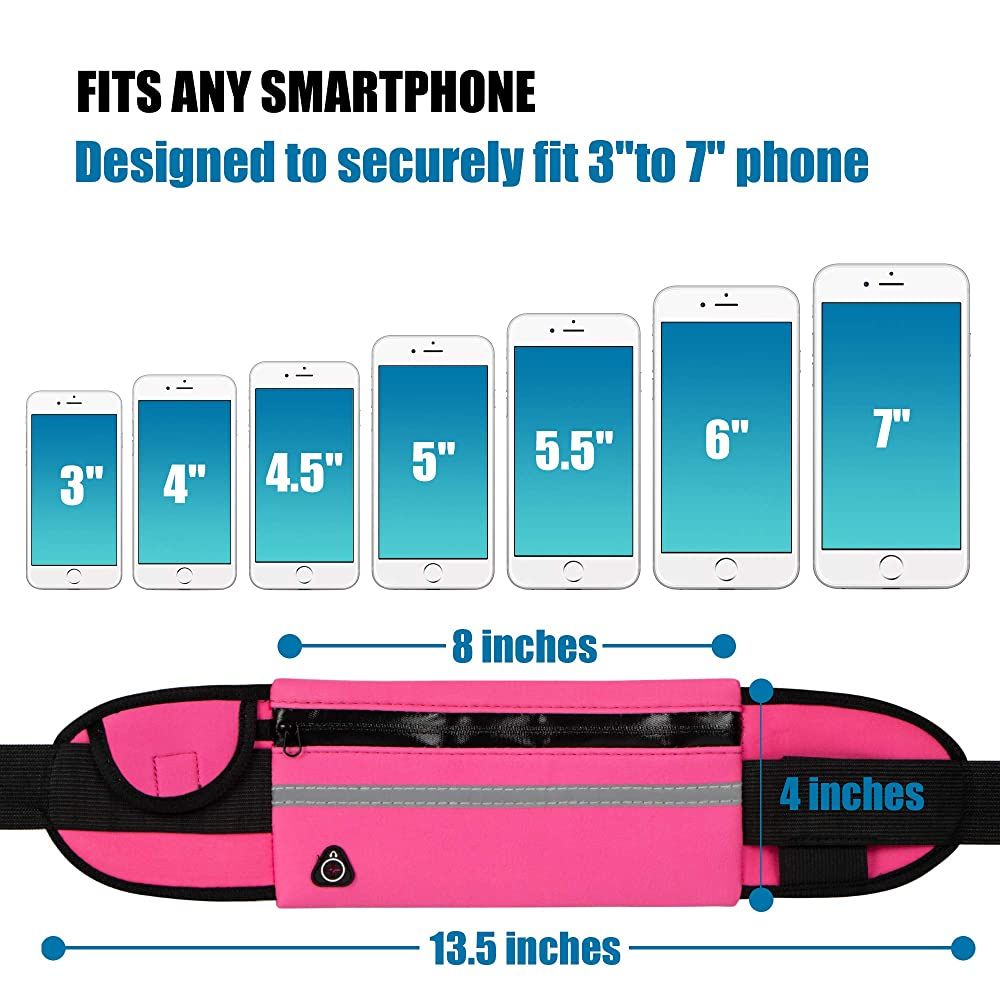 Running Belt Waist Bag Workout Fanny Pack Sport Waist Packs