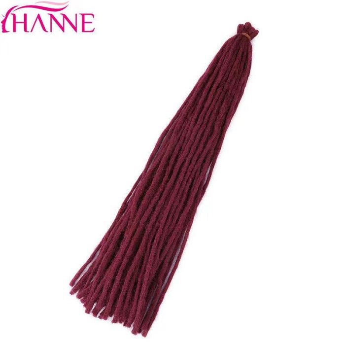 Felt Thin Dreadlocks Male Hair Cord Ponytail African Reggae Small Dirty Braid
