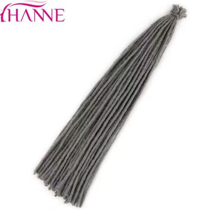 Felt Thin Dreadlocks Male Hair Cord Ponytail African Reggae Small Dirty Braid