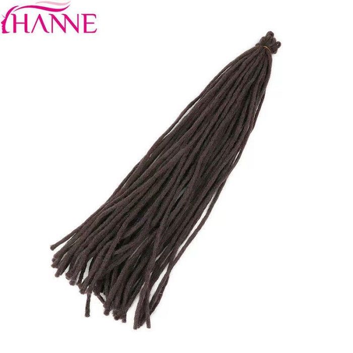 Felt Thin Dreadlocks Male Hair Cord Ponytail African Reggae Small Dirty Braid