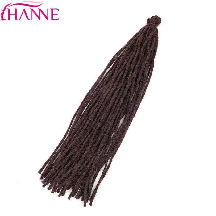 Felt Thin Dreadlocks Male Hair Cord Ponytail African Reggae Small Dirty Braid