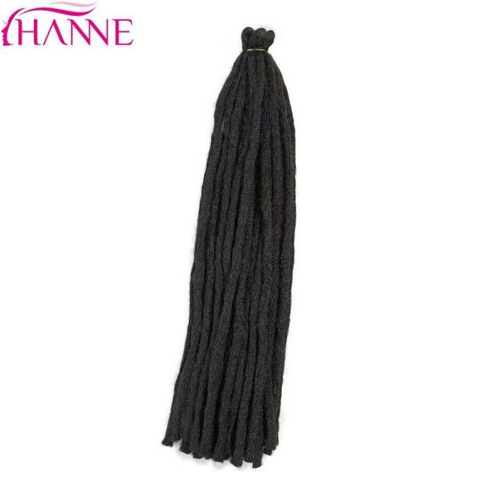 Felt Thin Dreadlocks Male Hair Cord Ponytail African Reggae Small Dirty Braid