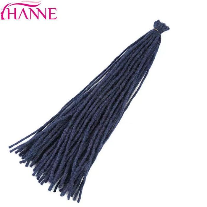 Felt Thin Dreadlocks Male Hair Cord Ponytail African Reggae Small Dirty Braid