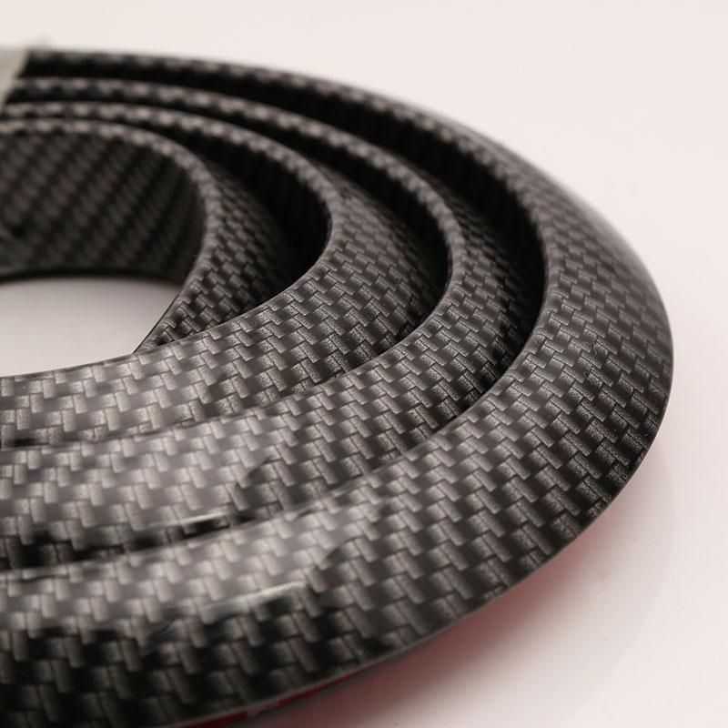 Mud Flaps Splash Guard Cover with Carbon Fiber Grain Trim