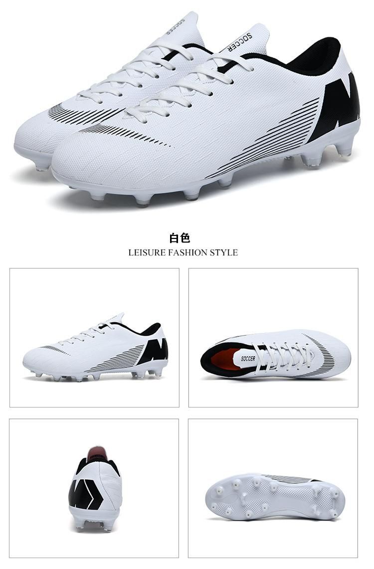 Football Boots Adult/Kids Training Football Boots White