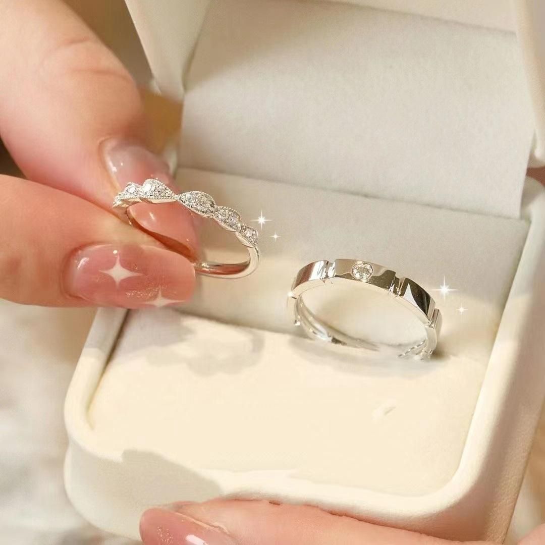 Couple Ring 925 Sterling Silver
