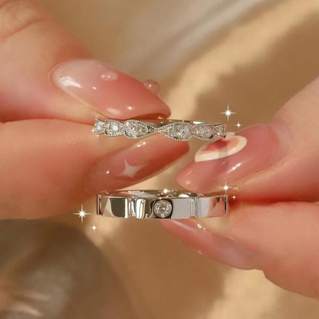 Couple Ring 925 Sterling Silver