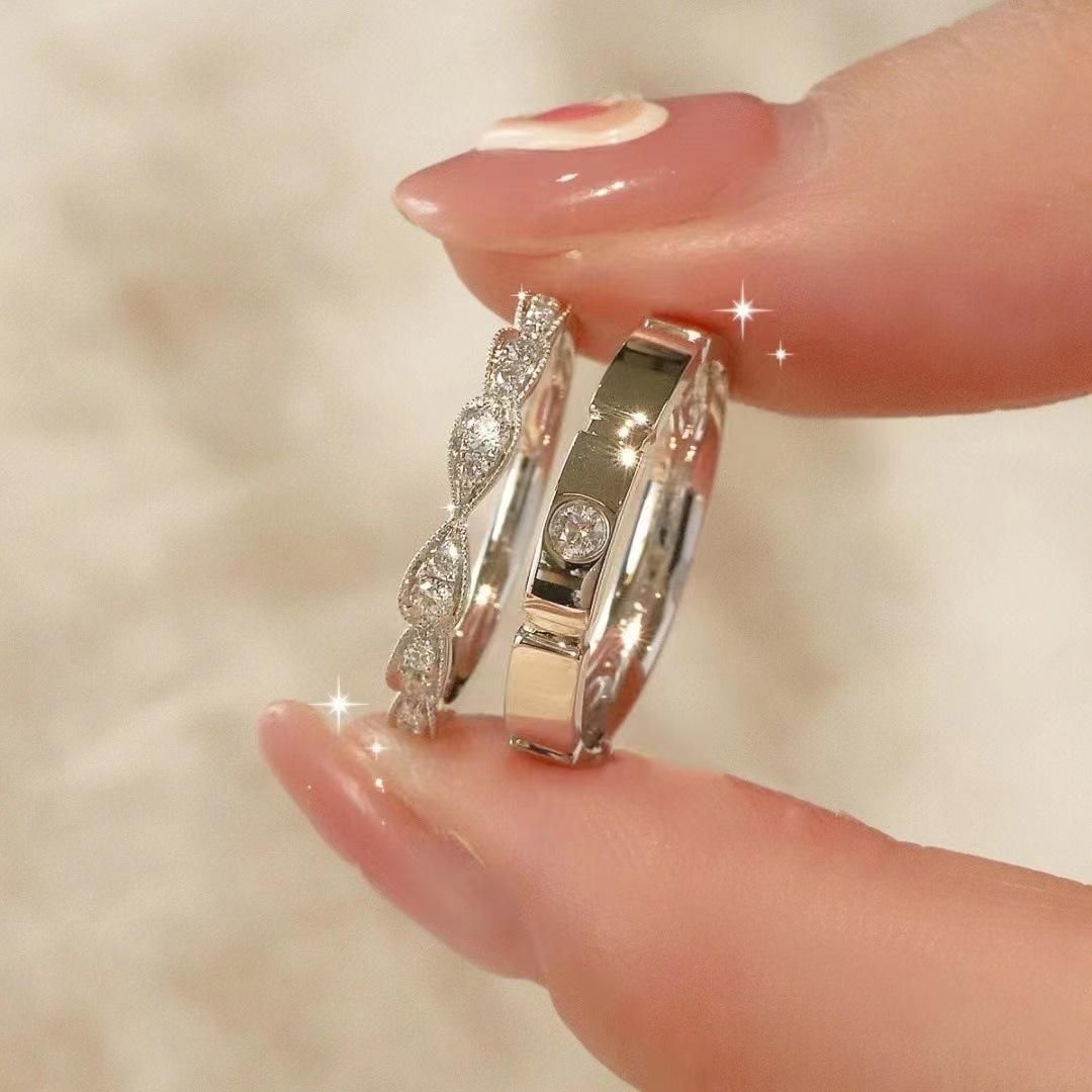 Couple Ring 925 Sterling Silver