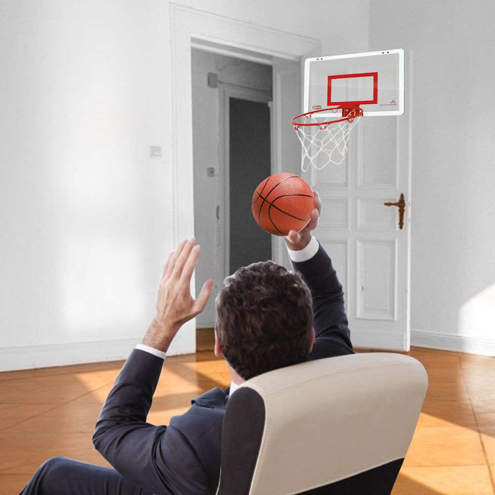 Big Size Children Kids Hanging Basketball Hoop Indoor Door Wall Mounted Kids Mini Basket Ball Board Toy Set With Pump