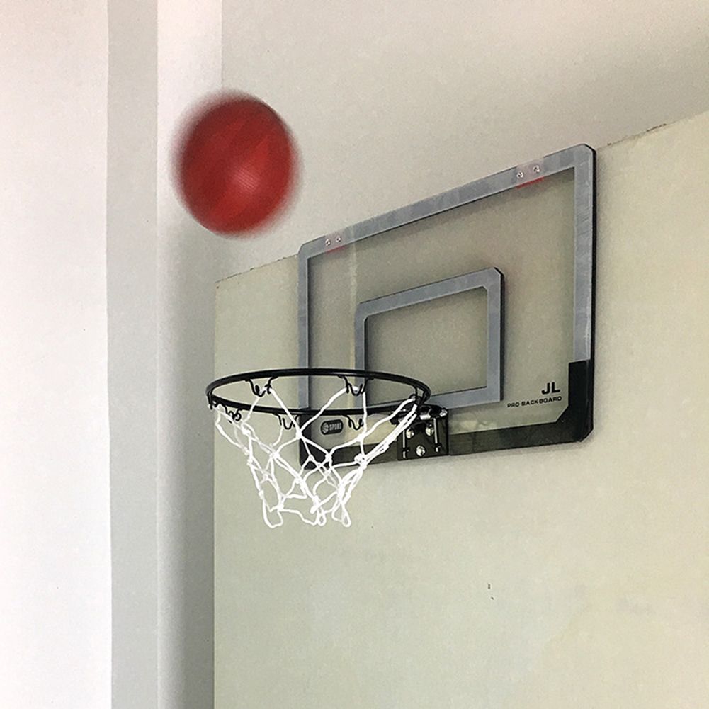 Big Size Children Kids Hanging Basketball Hoop Indoor Door Wall Mounted Kids Mini Basket Ball Board Toy Set With Pump