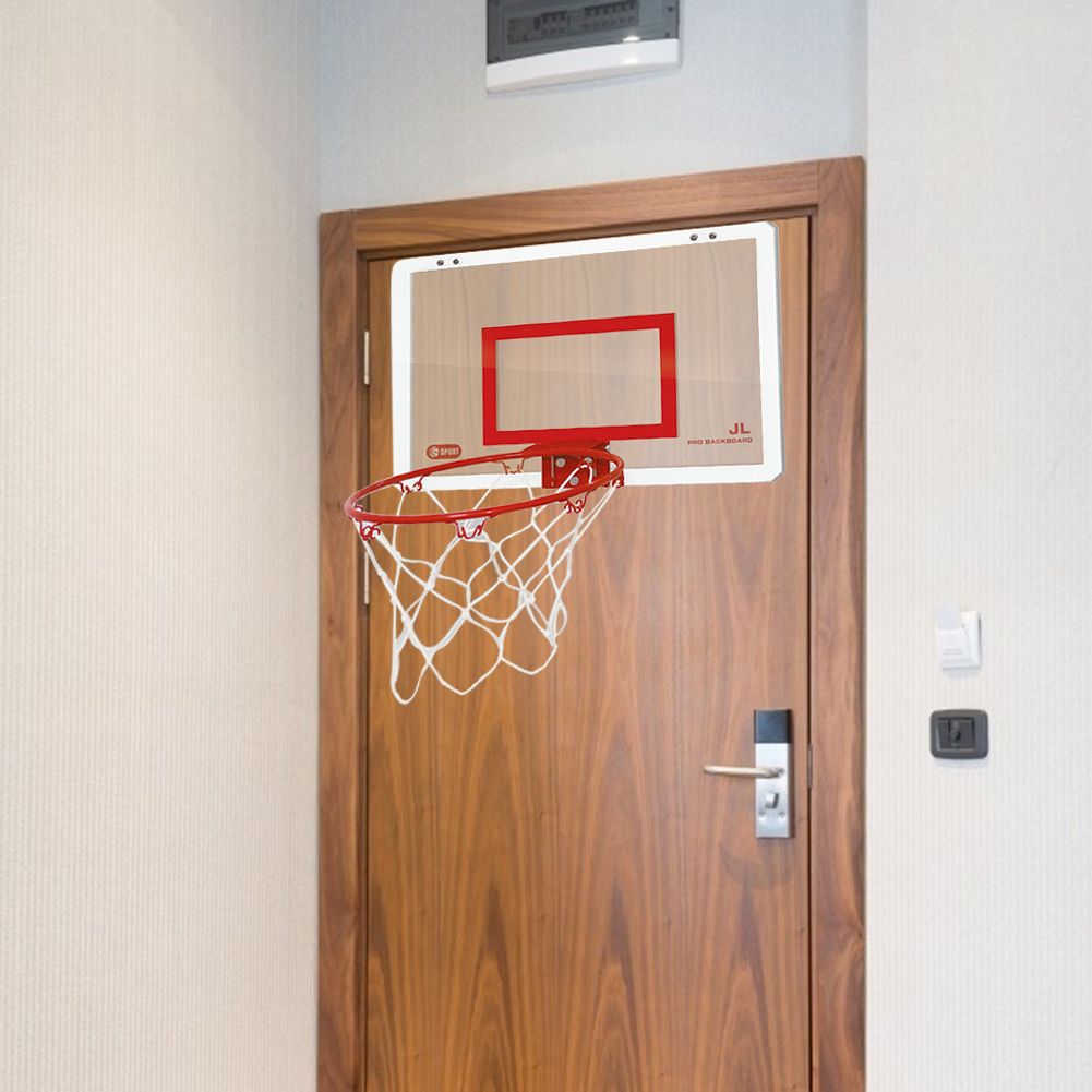 Big Size Children Kids Hanging Basketball Hoop Indoor Door Wall Mounted Kids Mini Basket Ball Board Toy Set With Pump