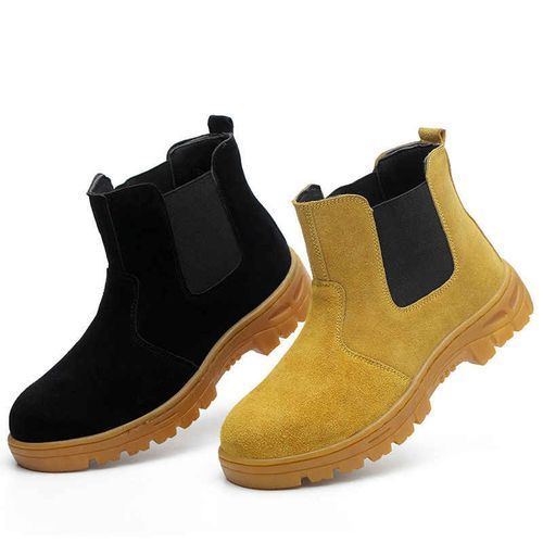 Work Shoes Steel Toe Cap Men  Safety Shoes