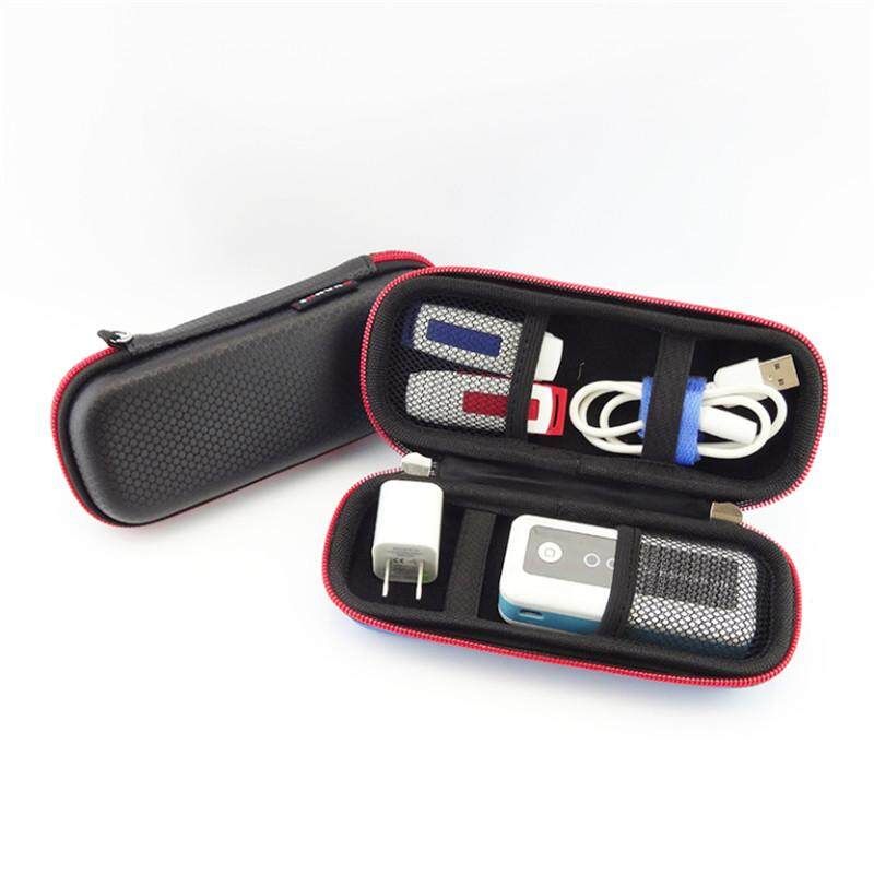 Recording Pen, Card Reader, Data Line Package, U Shield, U Disk, Digital Accessories, Protective Sleeve, Storage Bag Black