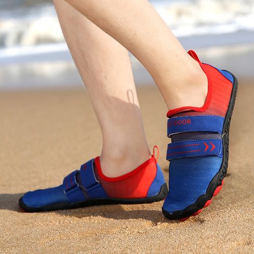 Unisex Five-finger Beach Water Shoes Men Big Size 36-46 Outdoor Quick-drying River Trekking Lovers Swimming Shoes Comfortable Fitness Shoes Blue