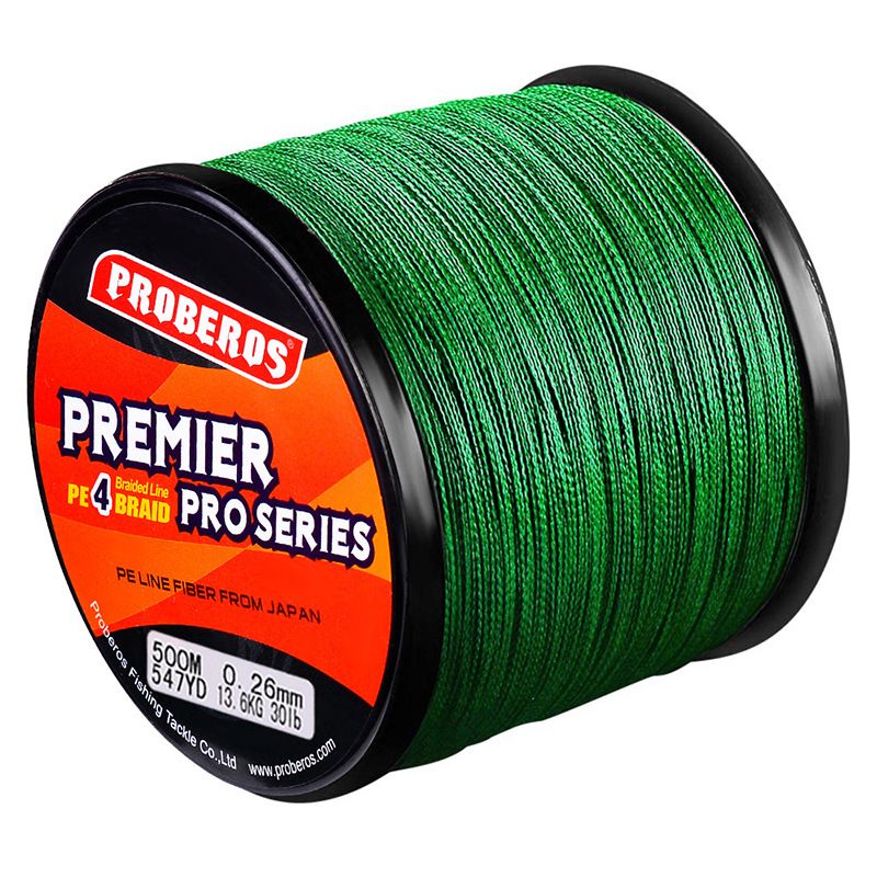 Fishing Super PE PE Saltwater 500M Multicolor Line Wire 4 Fishing Strong Braided Strands For Multifilament Line