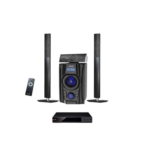 Nunix 3.1ch Multimedia Home Theatre -nu-m1 + Dvd Player & Free Extension