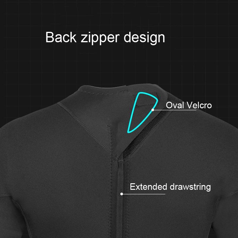 DIVESTAR 3mm Adult One Piece Wetsuit